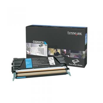 Lexmark Toner-Kartusche cyan (C5202CS)