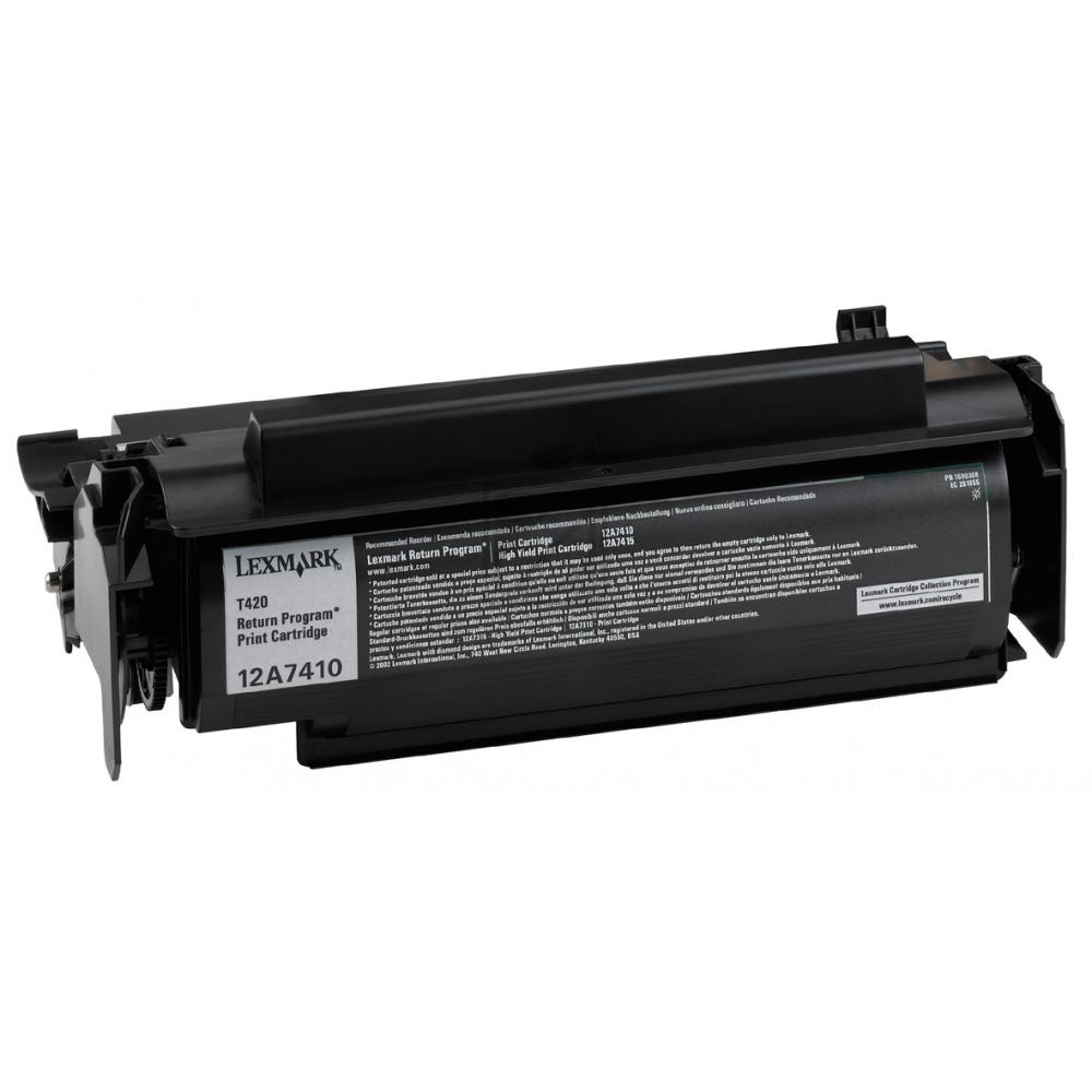 Lexmark Toner-Kartusche Prebate schwarz (12A7410)