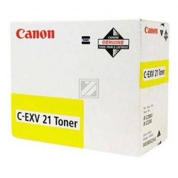 Canon Toner-Kit gelb (0455B002AA, C-EXV21Y)