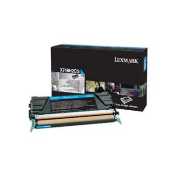 Lexmark Toner-Kit cyan HC (X748H2CG)