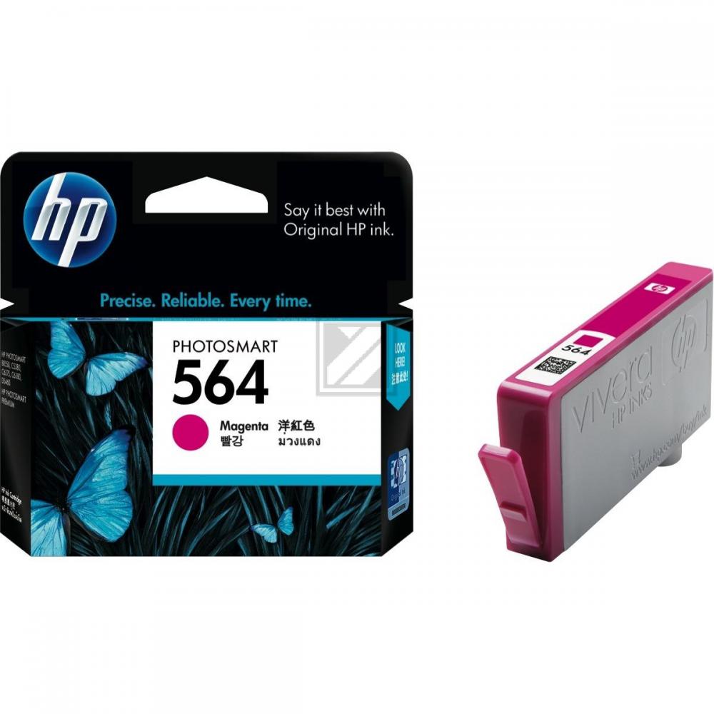 HP Tintenpatrone magenta (CB319WA, 564)