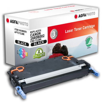 Agfaphoto Toner-Kartusche schwarz (APTC711BE) ersetzt 711