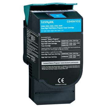 Lexmark Toner-Kartusche Prebate cyan HC (C540H1CG)