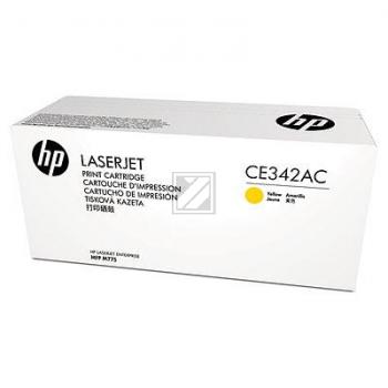 HP Toner-Kartusche Contract (nur für Vertragskunden) gelb (CE342AH, 651AH)