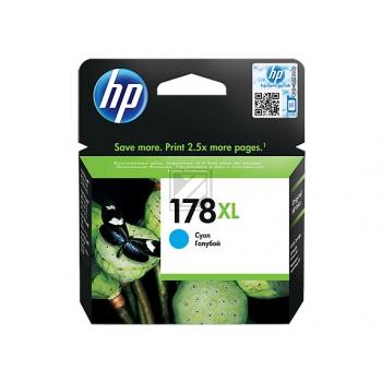 HP Tintenpatrone cyan (CB323HE, 178XL)