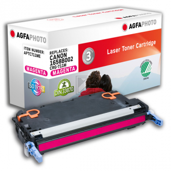 Agfaphoto Toner-Kartusche magenta (APTC711ME) ersetzt 711