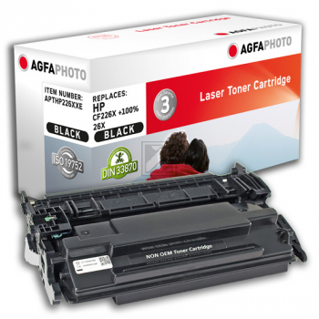 Agfaphoto Toner-Kartusche schwarz HC plus (APTHP226XXE) ersetzt 26X