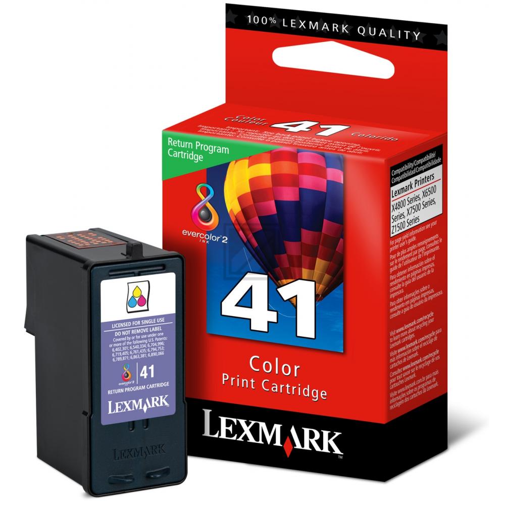 Lexmark Tintendruckkopf Prebate cyan/gelb/magenta (18Y0141E, 41)