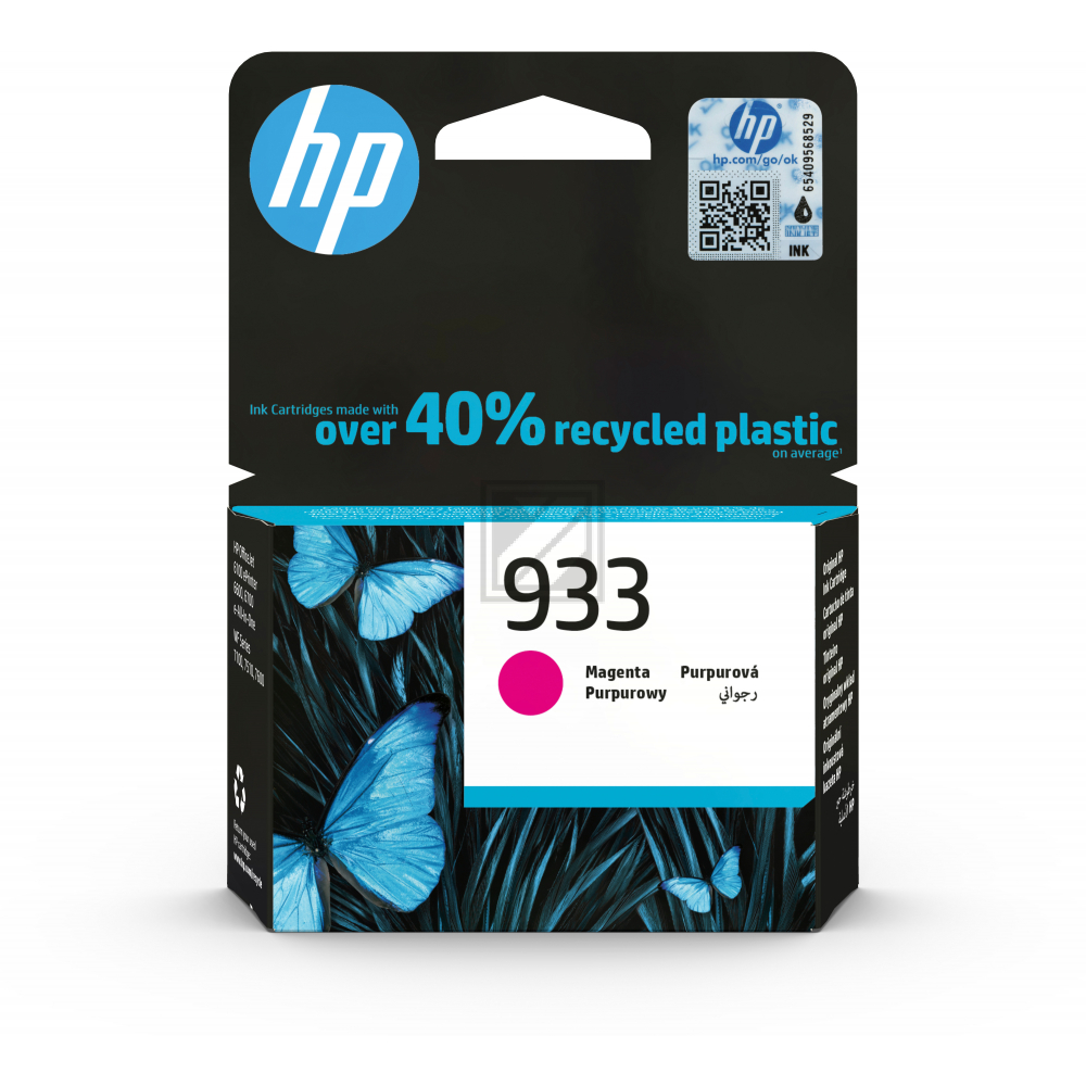 HP Tintenpatrone magenta (CN059AE, 933)