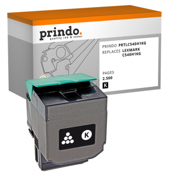 Prindo Toner-Kartusche schwarz HC (PRTLC540H1KG) ersetzt C540H1KG