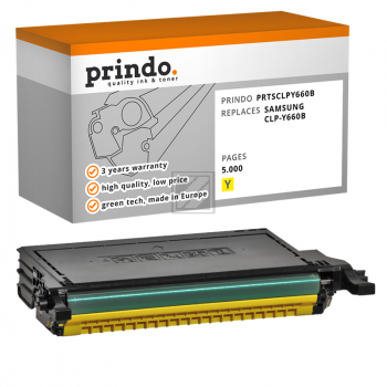 Prindo Toner-Kartusche gelb HC (PRTSCLPY660B) ersetzt 660