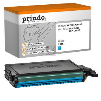 Prindo Toner-Kartusche cyan HC (PRTSCLPC660B) ersetzt 660