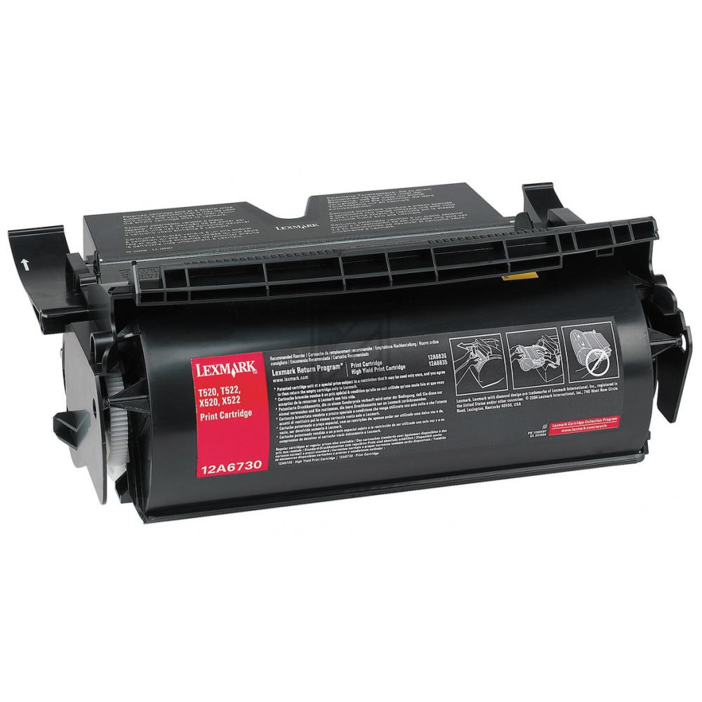 Lexmark Toner-Kartusche schwarz (12A6730)