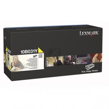 Lexmark Toner-Kartusche gelb (10B031Y)