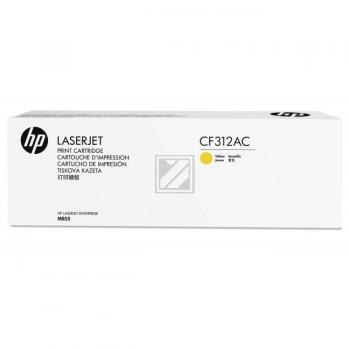 HP Toner-Kartusche Contract (nur für Vertragskunden) gelb (CF312AH, 826AH)