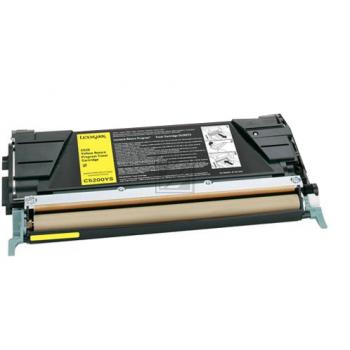 Lexmark Toner-Kartusche Prebate gelb (C5200YS)