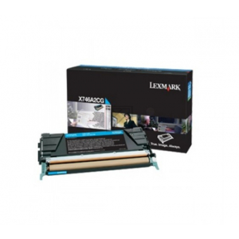 Lexmark Toner-Kit Corporate cyan (X746H3CG)