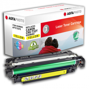 Agfaphoto Toner-Kartusche gelb (APTC732YE) ersetzt 732