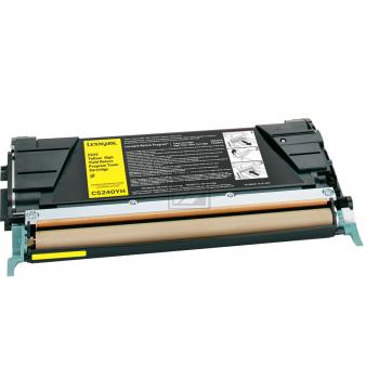 Lexmark Toner-Kartusche Prebate gelb HC (C5240YH)