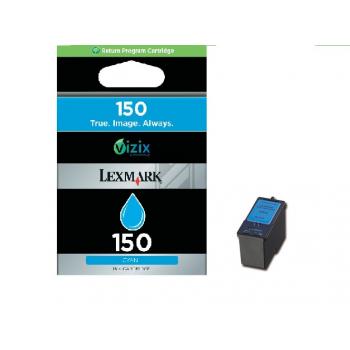 Lexmark Tintenpatrone Return cyan (14N1608E, 150)