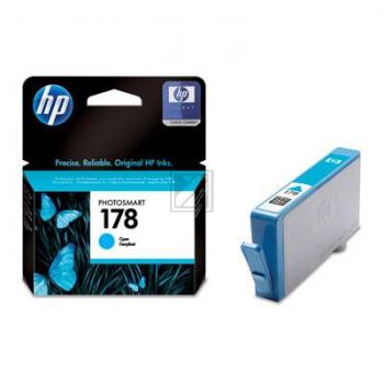 HP Tintenpatrone cyan (CB318HE, 178)