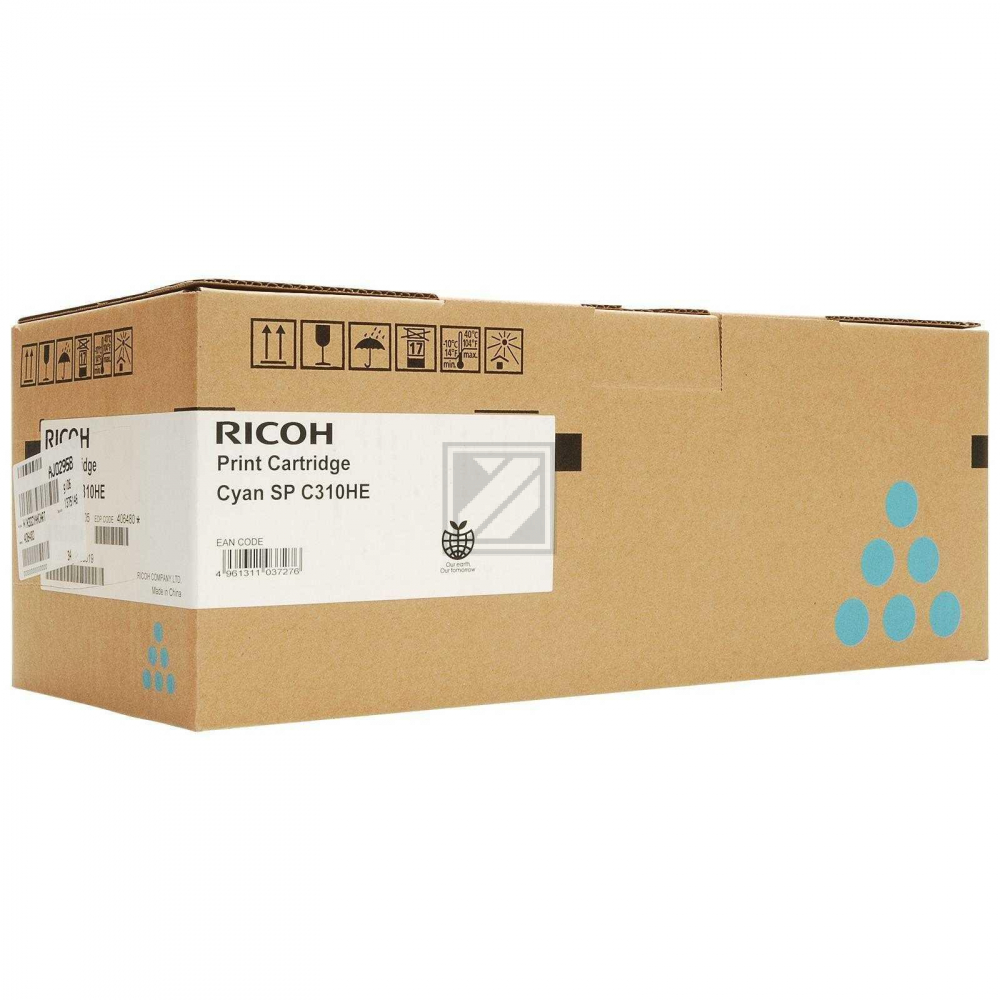 Ricoh Toner-Kartusche cyan HC (406492, TYP-SPC310HE)