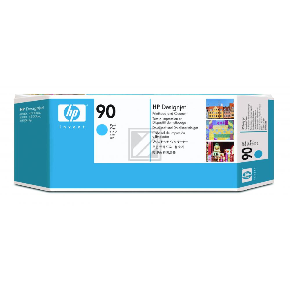 HP Tintendruckkopf cyan (C5055A, 90)