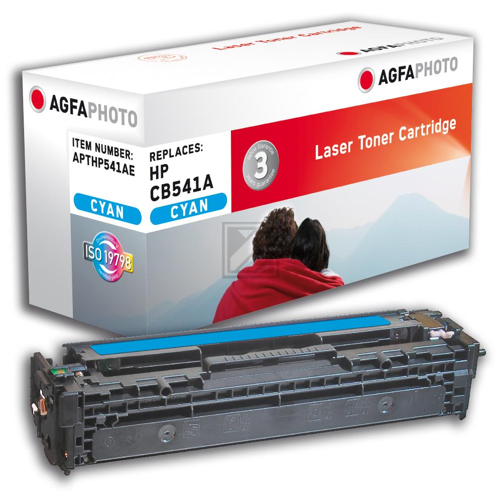Agfaphoto Toner-Kartusche cyan (APTHP541AE) ersetzt 125A