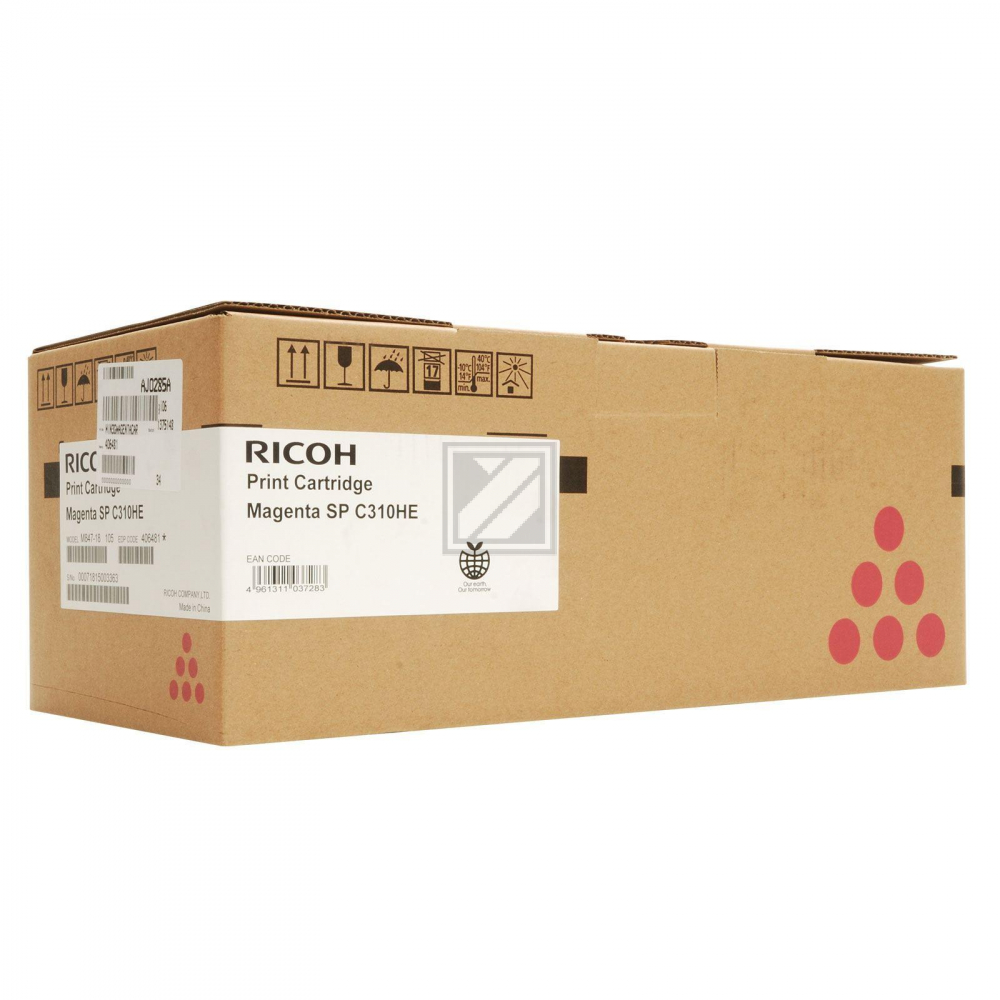 Ricoh Toner-Kartusche magenta HC (406493, TYP-SPC310HE)