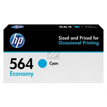 HP Tintenpatrone Economy cyan (B3B12AN, 564)