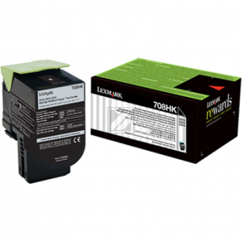 Lexmark Toner-Kit Return Program schwarz HC (70C8HK0, 708HK)