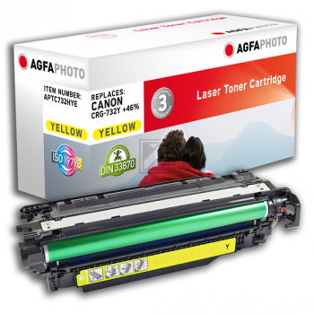 Agfaphoto Toner-Kartusche gelb (APTC732HYE) ersetzt 732