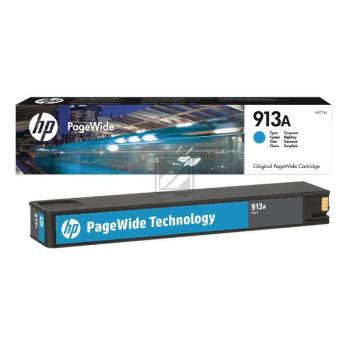 HP Tintenpatrone cyan (F6T77AE, 913A)