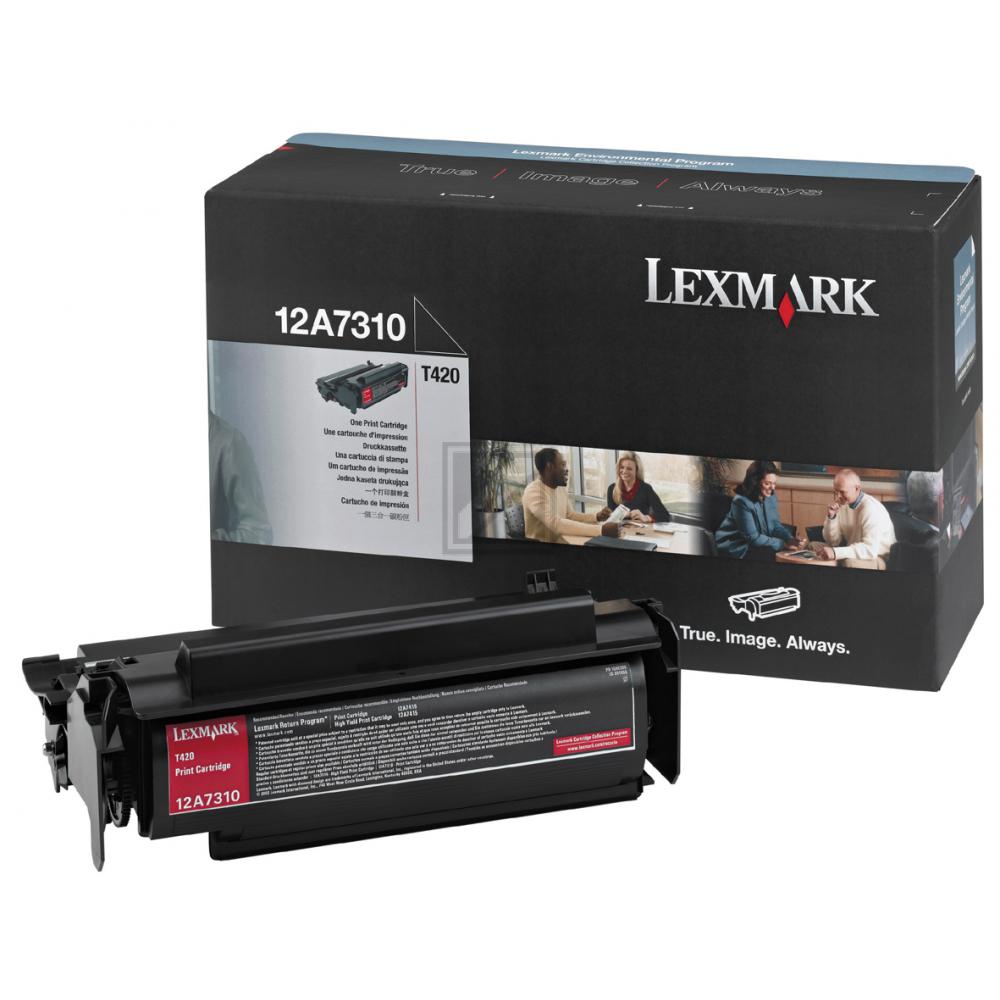 Lexmark Toner-Kartusche schwarz (12A7310)