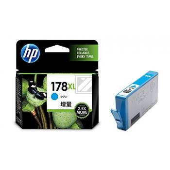 HP Tintendruckkopf Blister cyan HC (CB323HJ, 178XL)