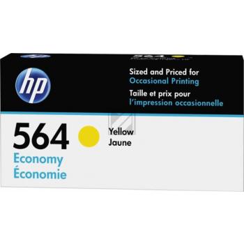 HP Tintenpatrone Economy gelb (B3B14AN#140, 564)