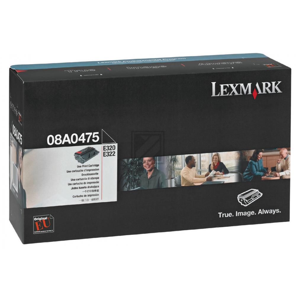 Lexmark Toner-Kartusche schwarz (08A0475)