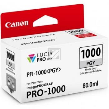 Canon Tintenpatrone grau (0553C001, PFI-1000PGY)