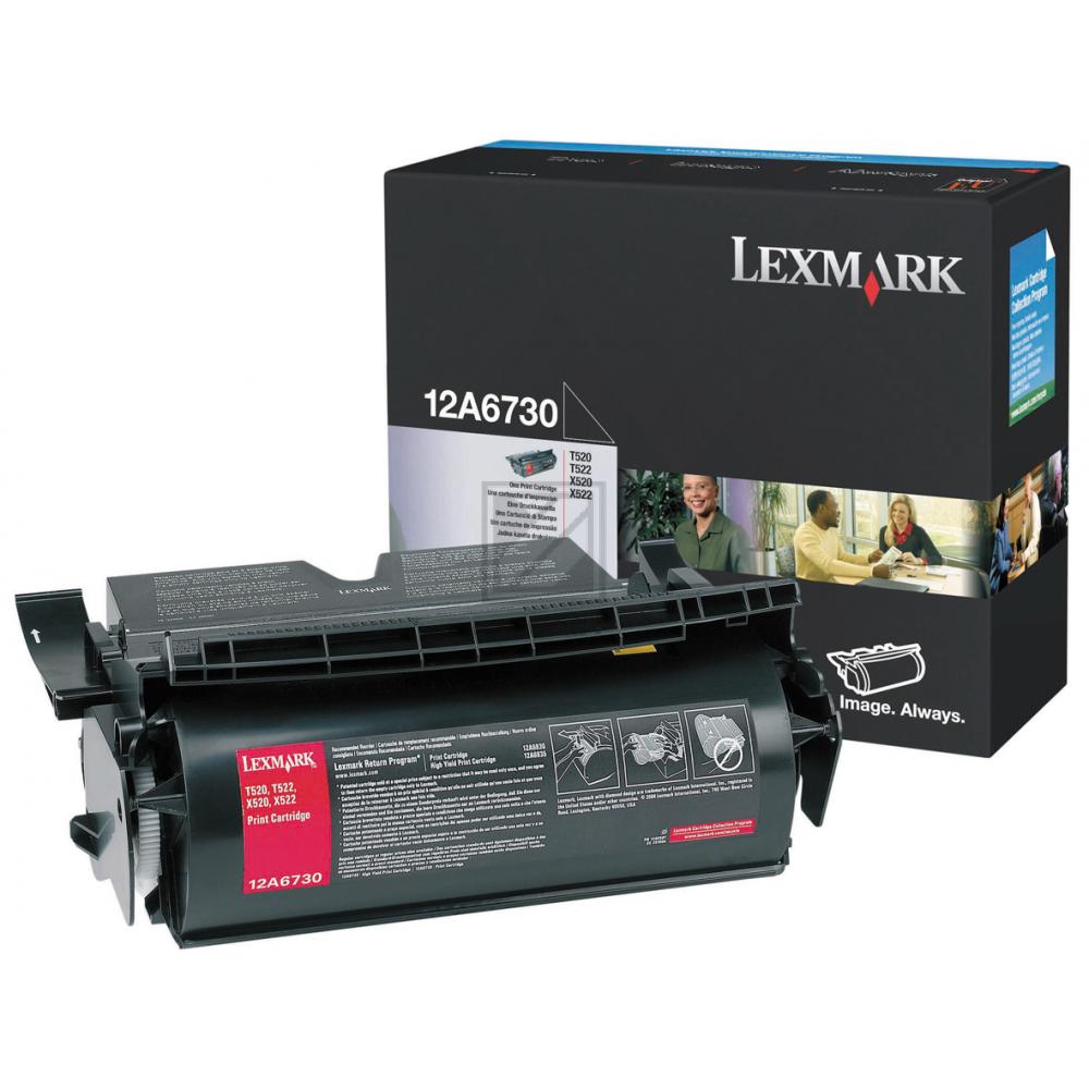 Lexmark Toner-Kartusche schwarz (12A6730)