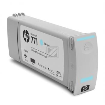 HP Tintenpatrone cyan light (CR255A, 771C)