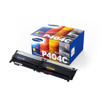 Samsung Toner-Kit gelb, magenta, schwarz, cyan (CLT-P404C, P404)