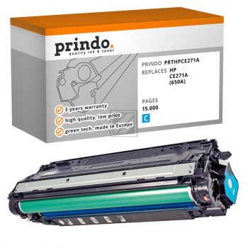 Prindo Toner-Kartusche cyan (PRTHPCE271A) ersetzt 650A