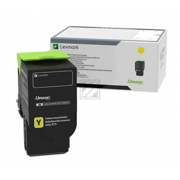 Lexmark Toner-Kit Contract (nur für Vertragskunden) gelb HC (78C20YE)