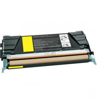 Lexmark Toner-Kartusche gelb HC plus (C5342YX)