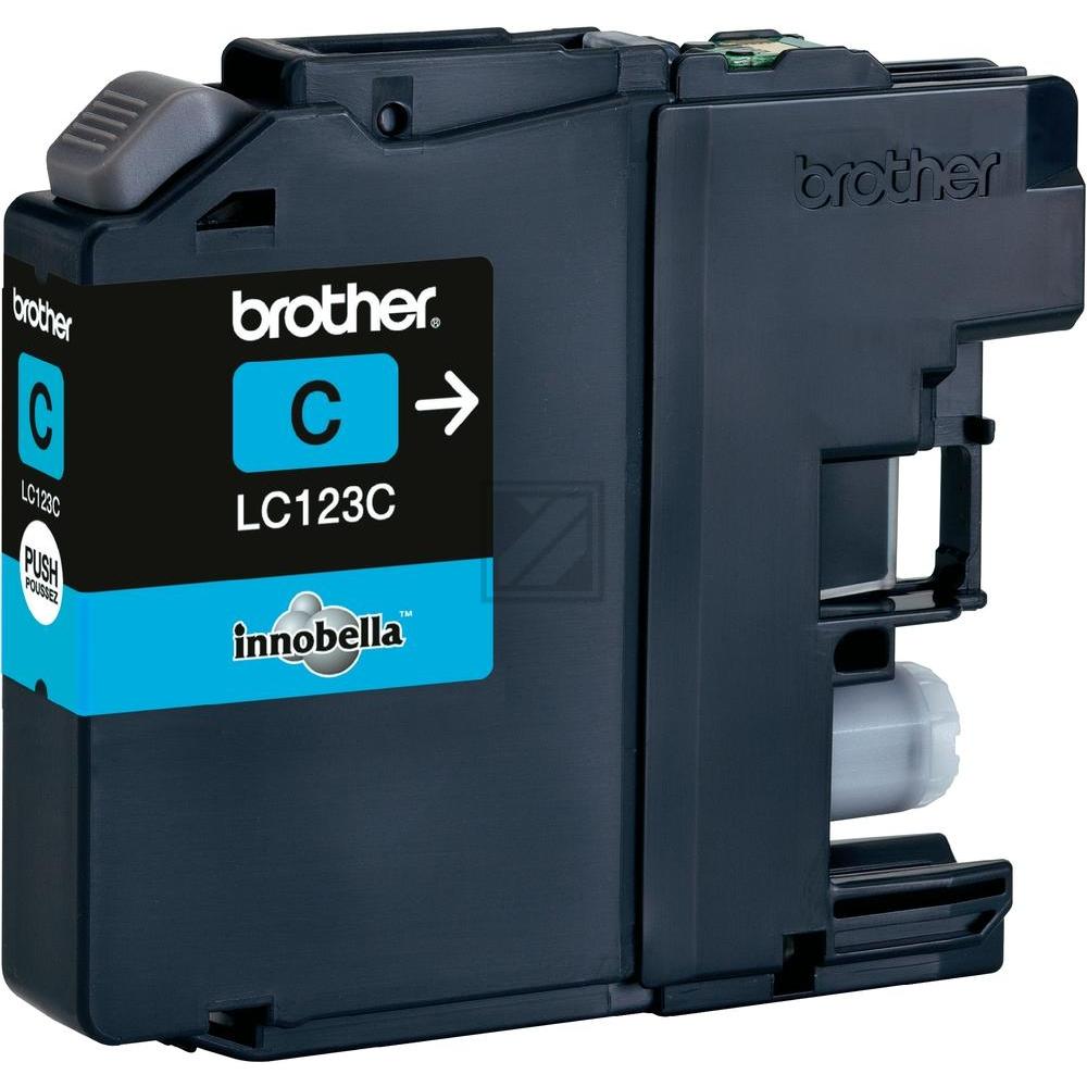 Brother Tintenpatrone cyan (LC-123C)