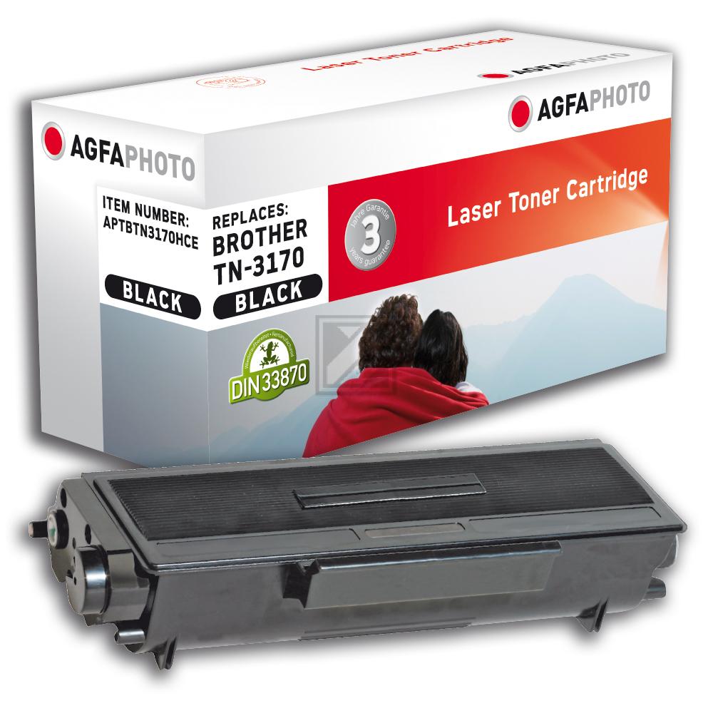 Agfaphoto Toner-Kit schwarz HC plus (APTBTN3170HCE) ersetzt TN-3170