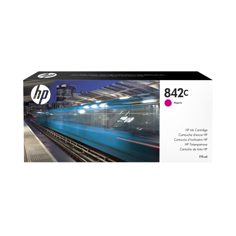 HP Tintenpatrone magenta (C1Q55A, 842C)