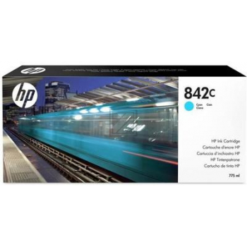 HP Tintenpatrone cyan (C1Q46A, 842A)