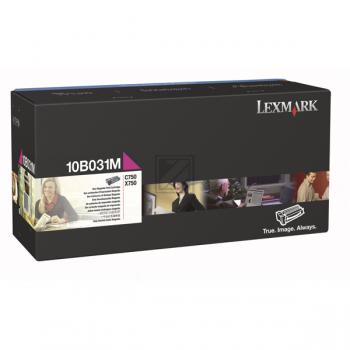 Lexmark Toner-Kartusche magenta (10B031M)