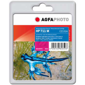 Agfaphoto Tintenpatrone magenta (APHP711M) ersetzt 711